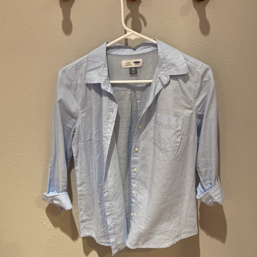 Old Navy Light Blue Button Down